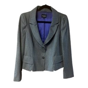 Hobbs London Wool Charcoal Blazer